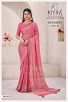 Kesariya Vol 35 By Kiyra Moss Silk With Zari Bandhej Saree Online Wholesale